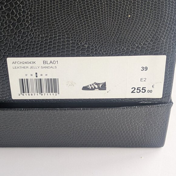 The Kooples Leather Jelly Sandals - Picture 6 of 7